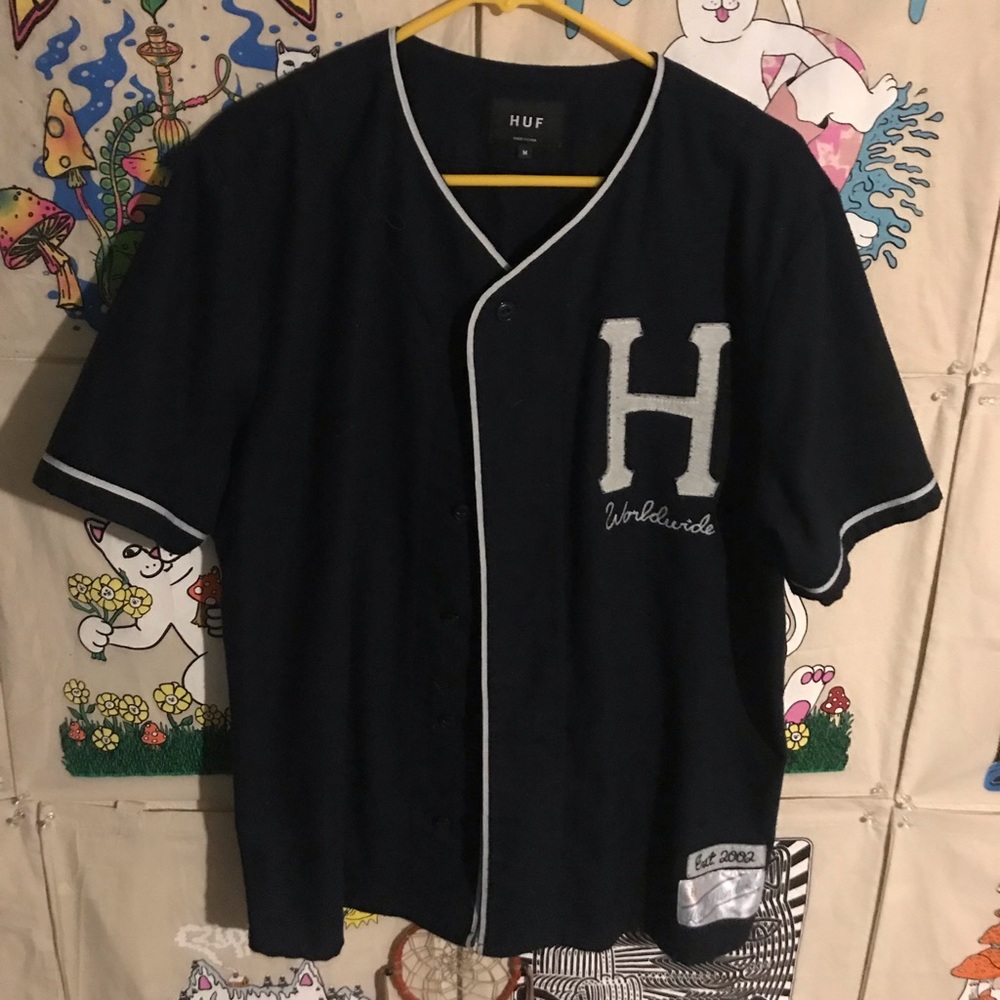 Huf baseball jersey